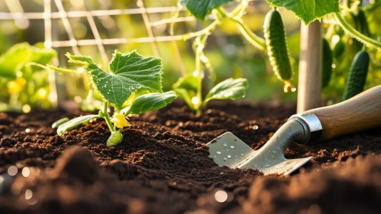 coffee grounds benefit cucumbers
