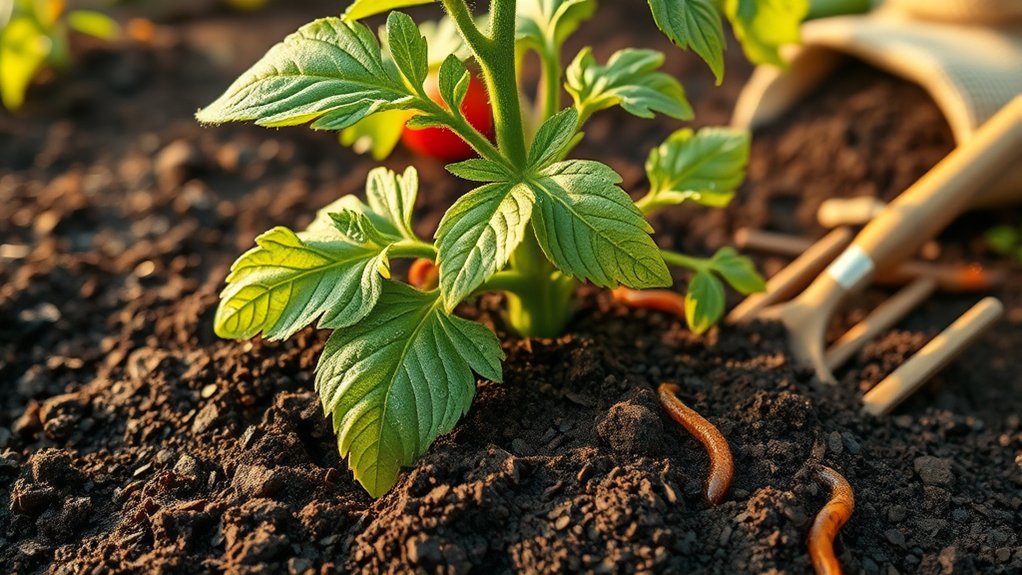 coffee grounds enrich garden soil