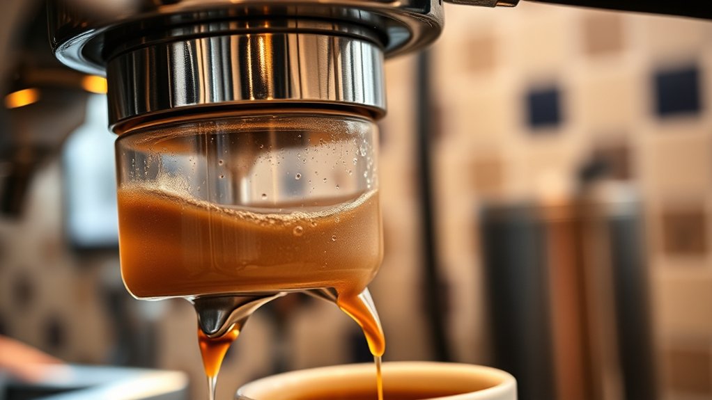 coffee maker brews efficiently