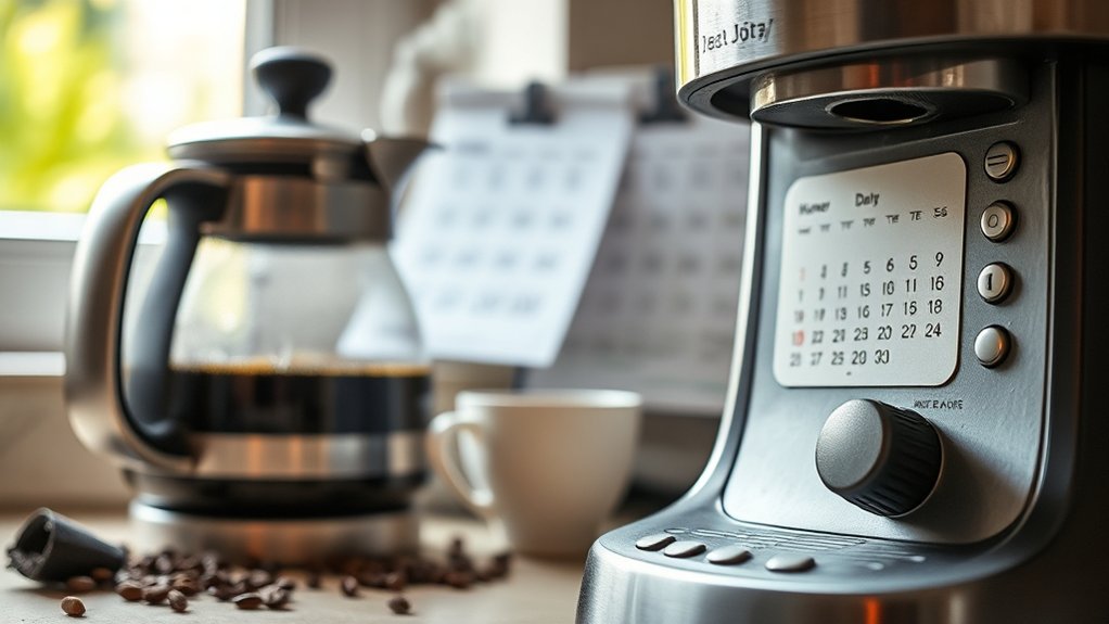 coffee maker usage lifespan