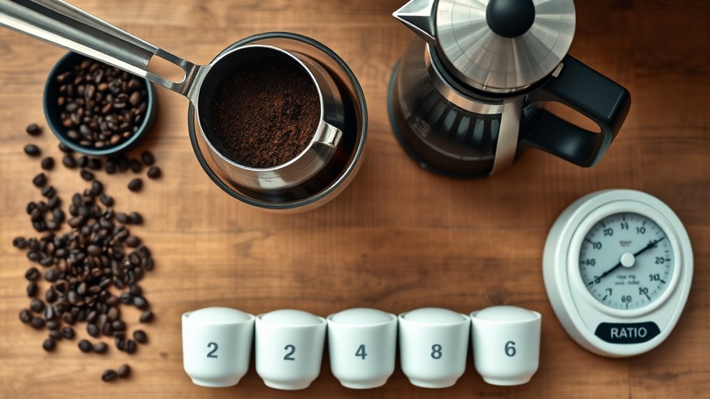 coffee measurement for brewing