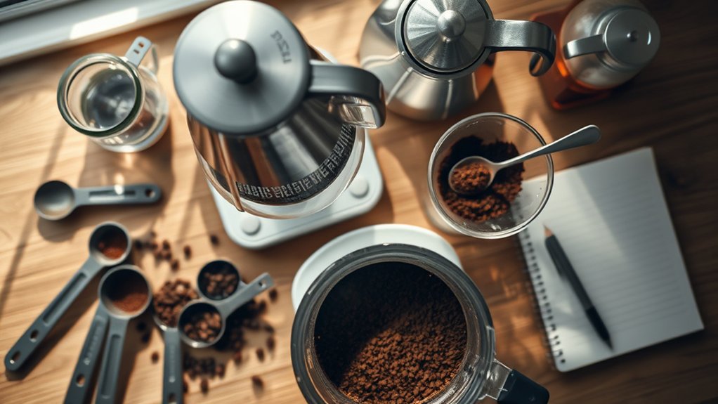 coffee measurement for brewing