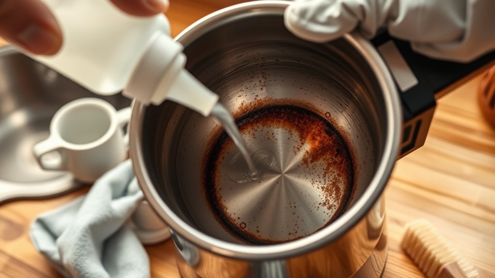coffee pot cleaning essential