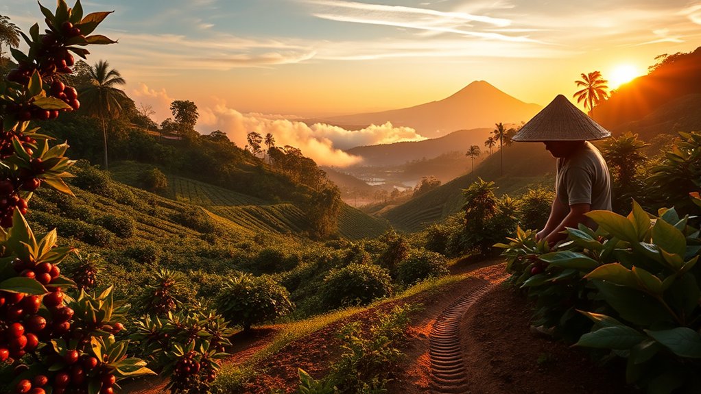coffee thrives in bean belt
