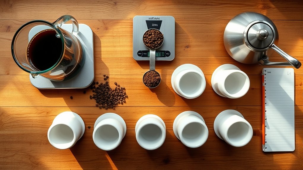coffee to water ratio guidance