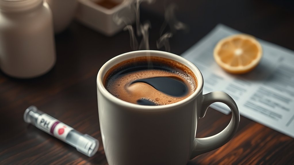 coffee triggers acid reflux