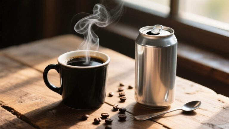 coffee versus energy drinks