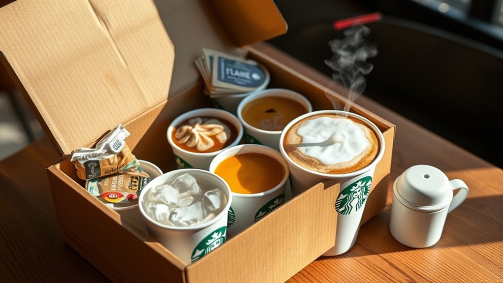 complete coffee serving kit