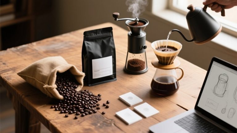 create your coffee brand