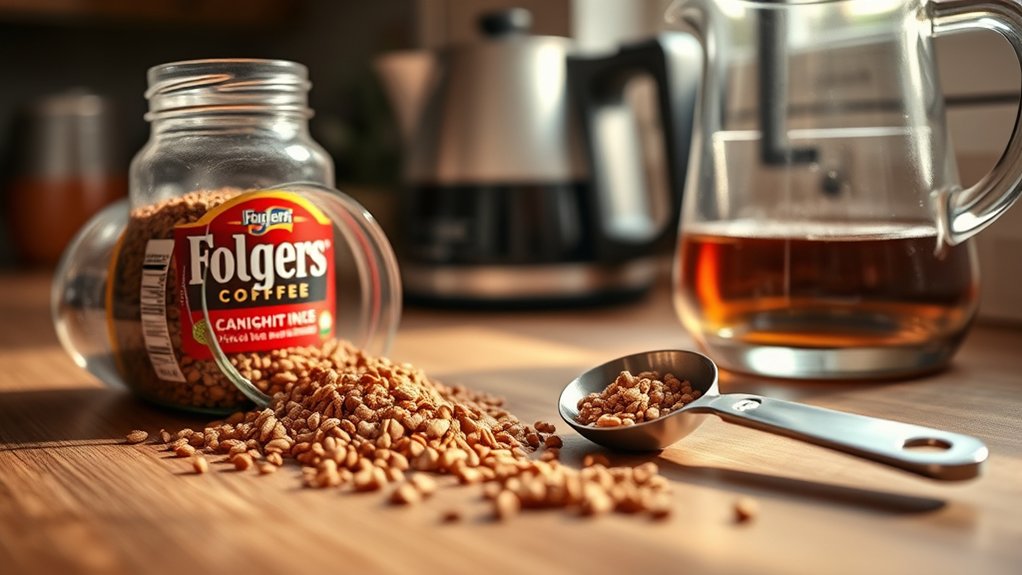 customize folgers coffee strength