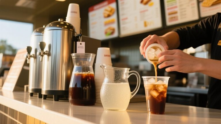 decaf iced coffee availability