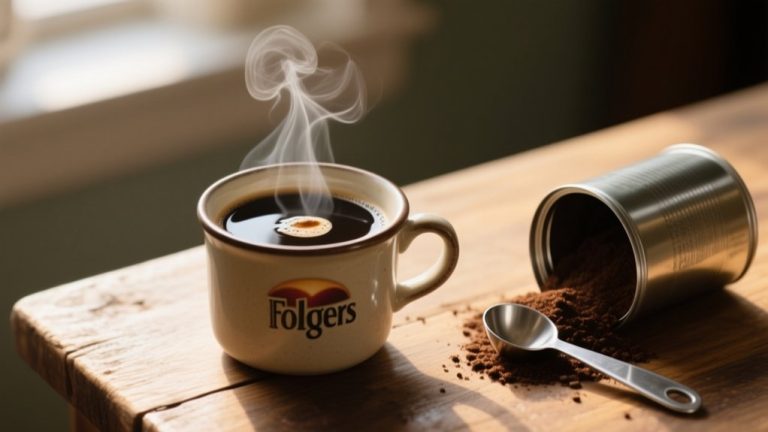 folgers coffee caffeine content