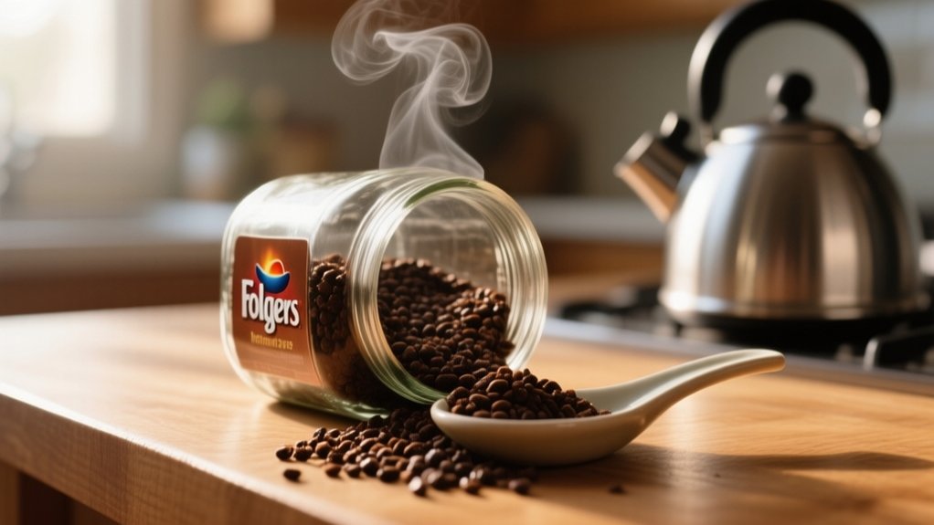 folgers instant coffee caffeine guide