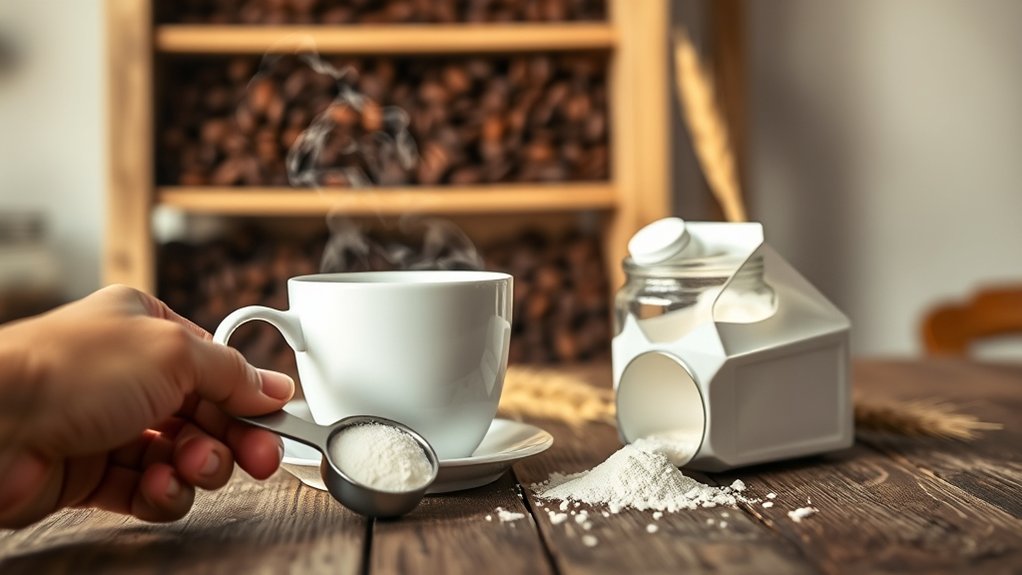 gluten free coffee creamer safety