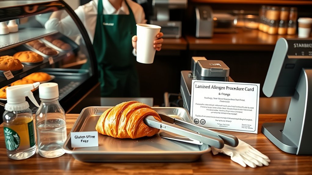 gluten safety at starbucks