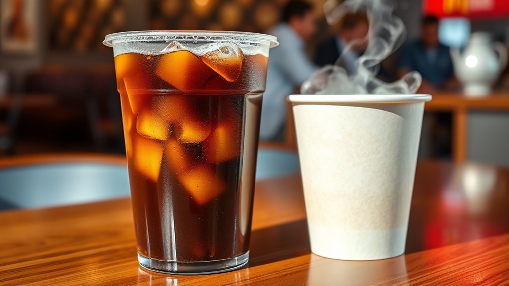 iced coffee caffeine advantage