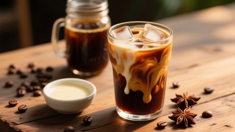 ingredients of thai iced coffee