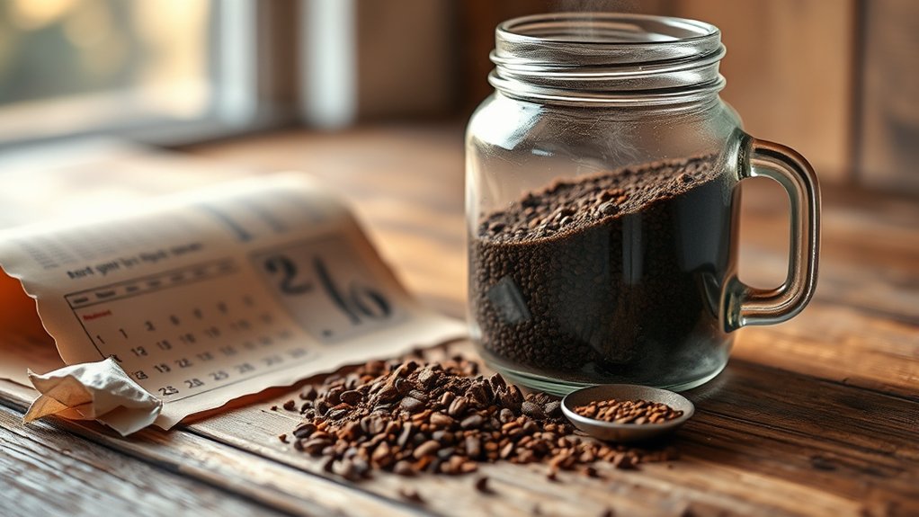 instant coffee shelf life