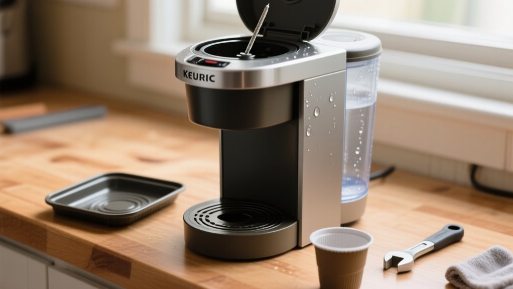 keurig coffee maker troubleshooting tips