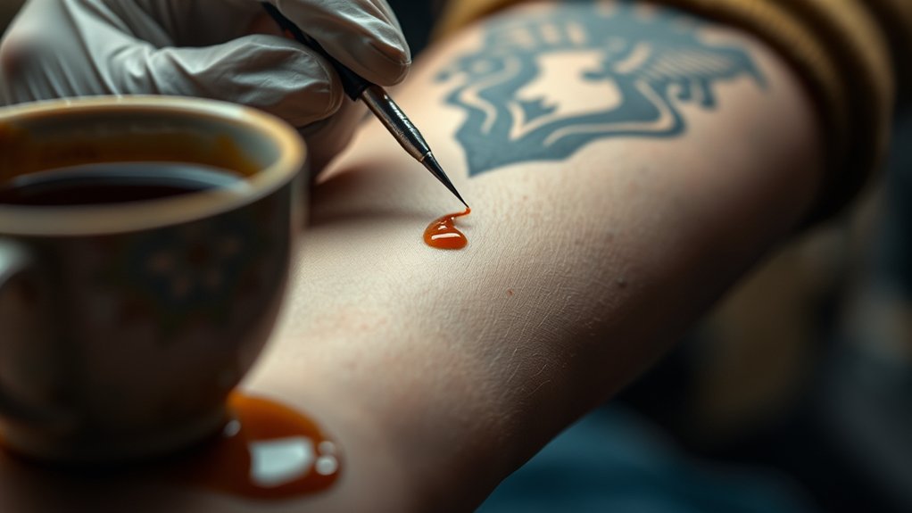 limit caffeine for tattoos