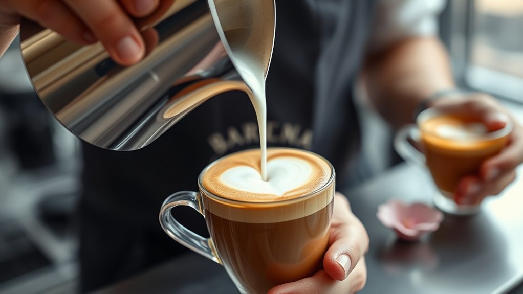 master milk pouring techniques