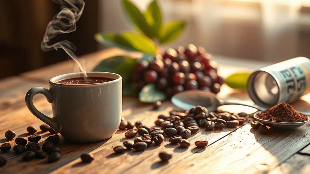 natural coffee vs energy drinks