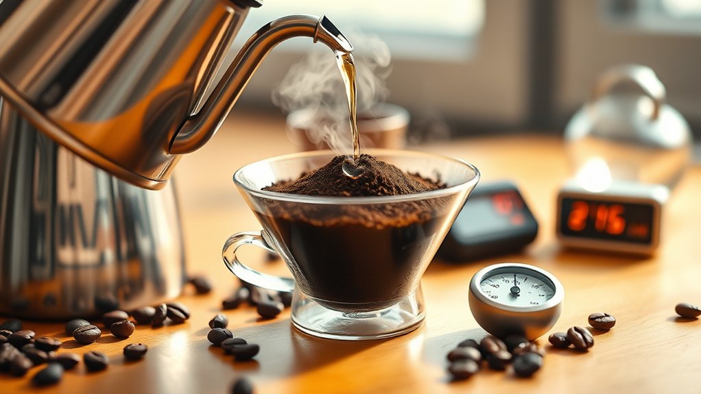 optimal coffee brewing temperature