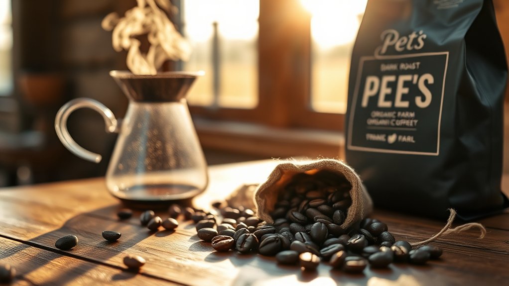 organic bold flavorful coffee