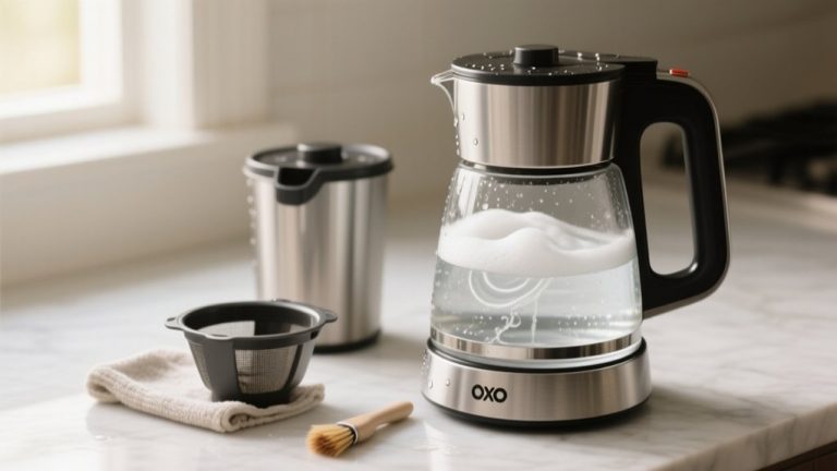 oxo coffee maker cleaning guide