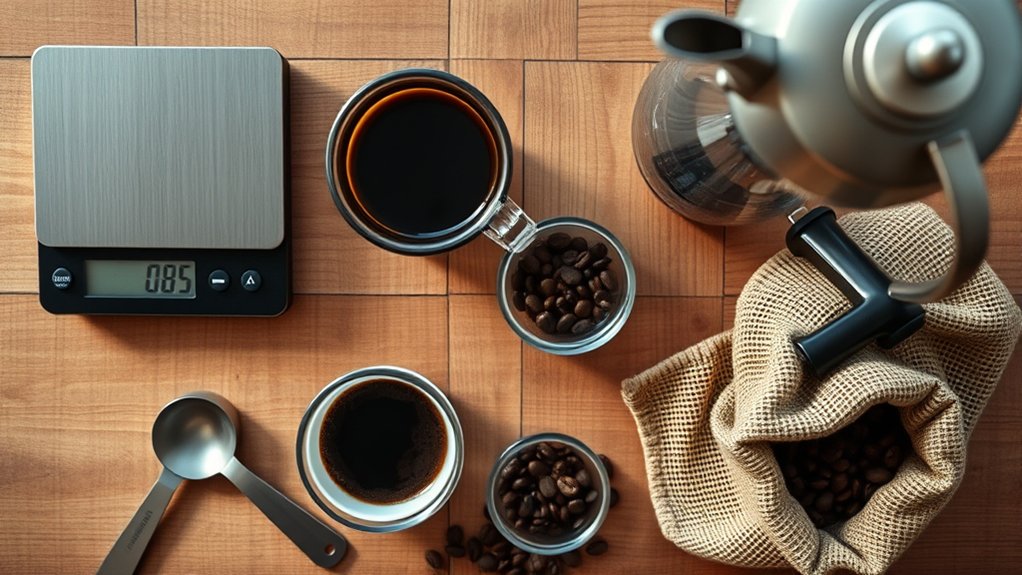 perfect coffee to water balance