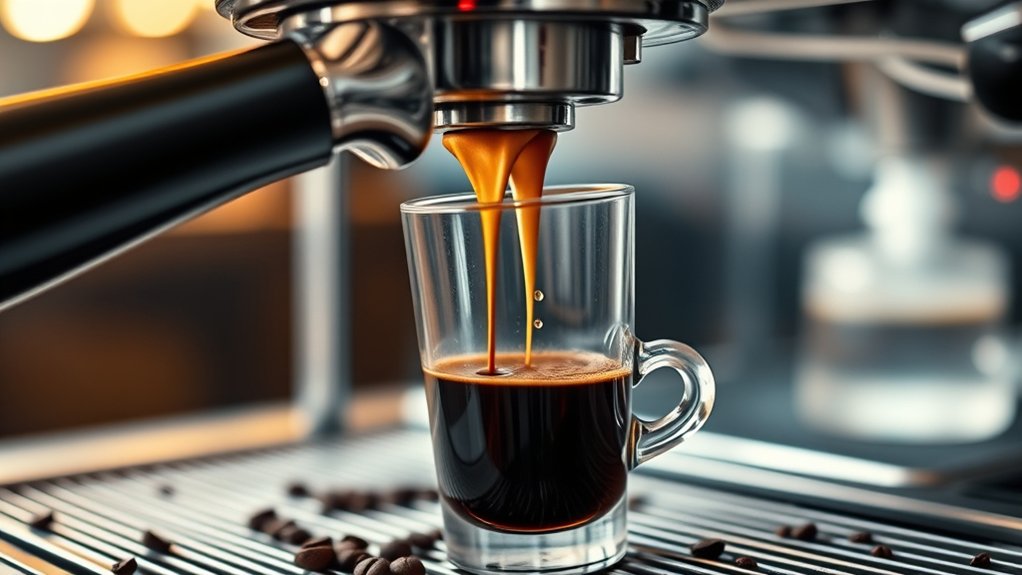 perfect espresso shot timing
