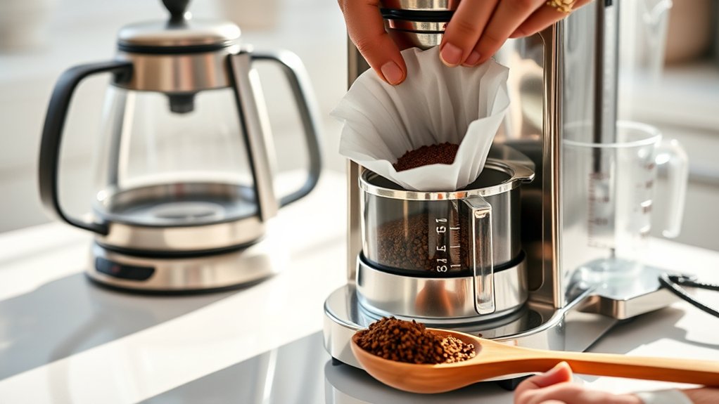 prepare cuisinart coffee maker