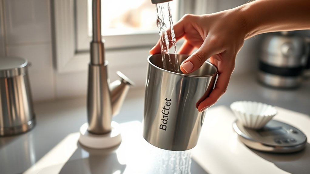 prepare mr coffee machine