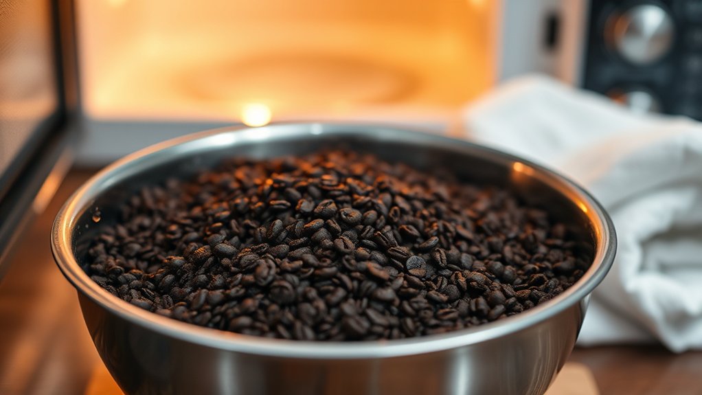 rapid careful coffee drying