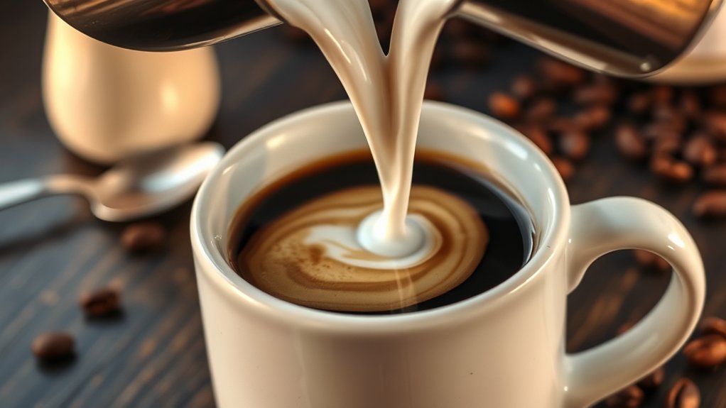 rich creamy coffee enhancement
