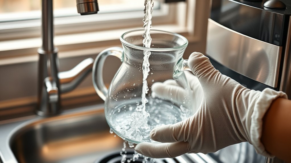 rinse thoroughly for purity
