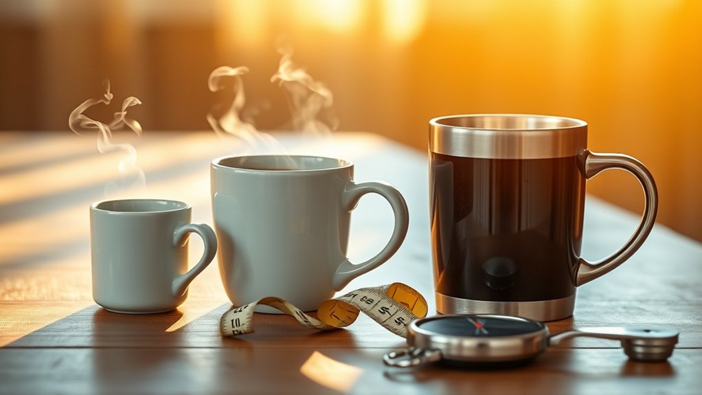 standard coffee mug sizes