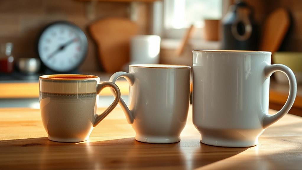 standard mug sizes explained