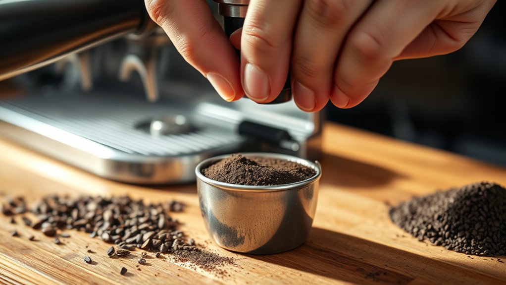 tamping consistency enhances espresso