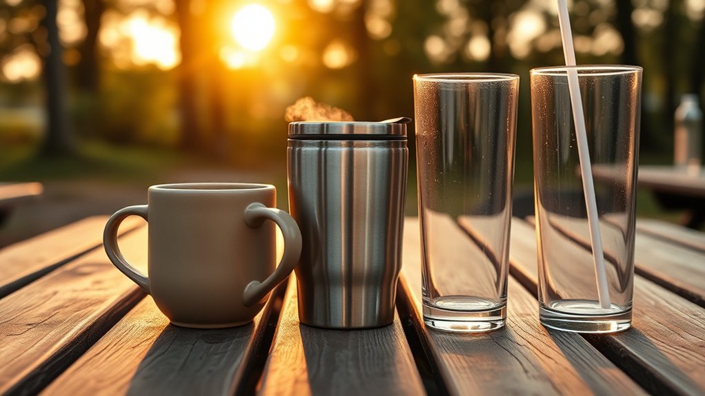 travel mugs vs tumblers