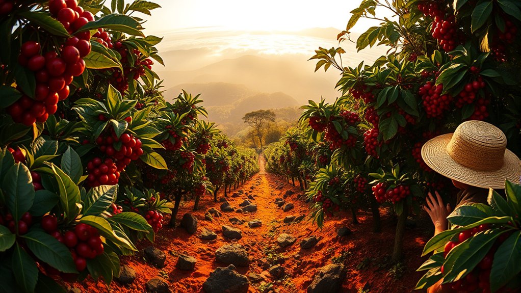 volcanic soil unique flavor