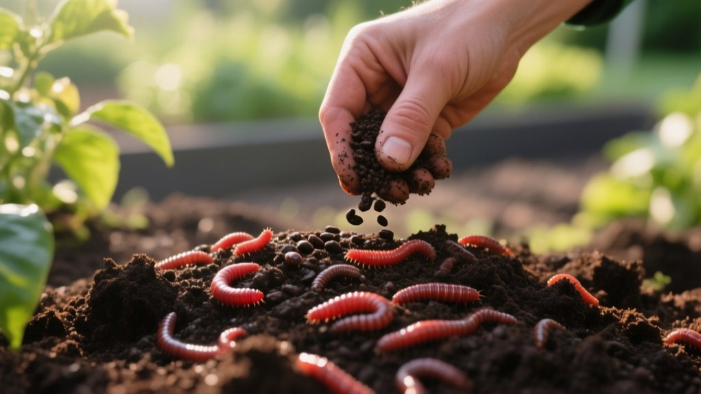 worms benefit from coffee