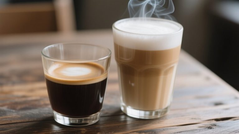 coffee size and strength